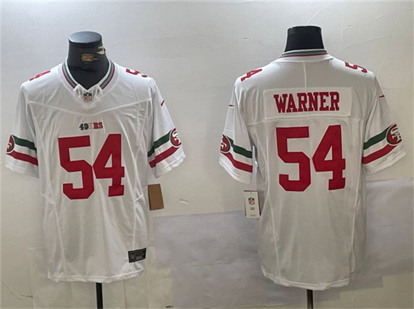 San Francisco 49ers #54 Fred Warner White F.U.S.E. Mexico Vapor Limited Stitched Jersey