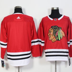 Chicago Blackhawks Red Stitched Adidas Jersey