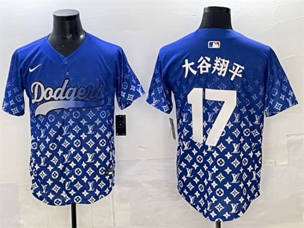 Los Angeles Dodgers #17 ´ó¹ÈÏèÆ½ Blue Limited Stitched Jersey