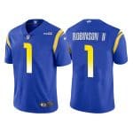 Los Angeles Rams #1 Allen Robinson II Royal Vapor Untouchable Limited Stitched Football Jersey
