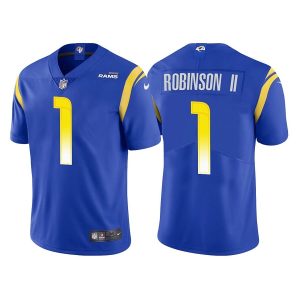 Los Angeles Rams #1 Allen Robinson II Royal Vapor Untouchable Limited Stitched Football Jersey