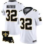 New Orleans Saints #32 Tyrann Mathieu White 2023 F.U.S.E. 1987 Legacy Vapor Stitched Jersey
