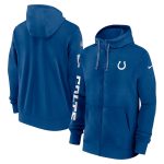 Indianapolis Colts Royal 2024 Team Full-Zip Hoodie