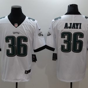 Philadelphia Eagles #36 Jay Ajayi White Vapor Untouchable Limited Stitched Jersey