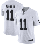 Raiders #11 Henry Ruggs III 2020 White Vapor Limited Stitched Jersey
