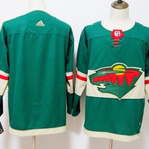 Minnesota Wild Green Stitched Adidas Jersey