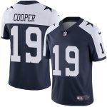 Cowboys #Dallas Cowboys #19 Amari Cooper Navy Thanksgiving Vapor Untouchable Limited Stitched Jersey