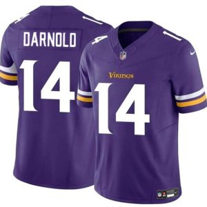 Minnesota Vikings #14 Sam Darnold Purple 2024 F.U.S.E. Vapor Untouchable Limited Stitched Jersey