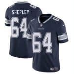 Dallas Cowboys #64 Dakoda Shepleys Navy Blue 2025 Vapor Untouchable Limited Stitched Jersey
