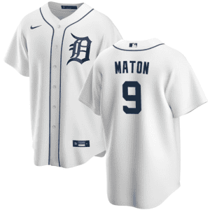 Detroit Tigers #9 Nick Maton White Cool Base Stitched Jersey