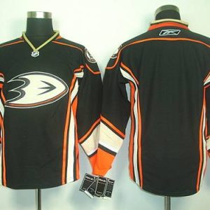 Ducks Blank Black Third Stitched Jersey