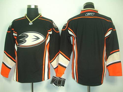 Ducks Blank Black Third Stitched Jersey