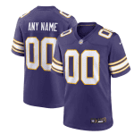 Minnesota Vikings Custom Purple 2023 Limited Stitched Jersey