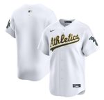 Oakland Athletics Blank White Home Limited Stitched Jersey