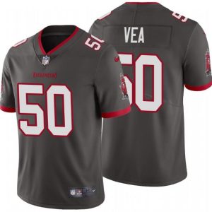 Tampa Bay Buccaneers #50 Vita Vea 2020 Grey Vapor Untouchable Limited Stitched Jersey