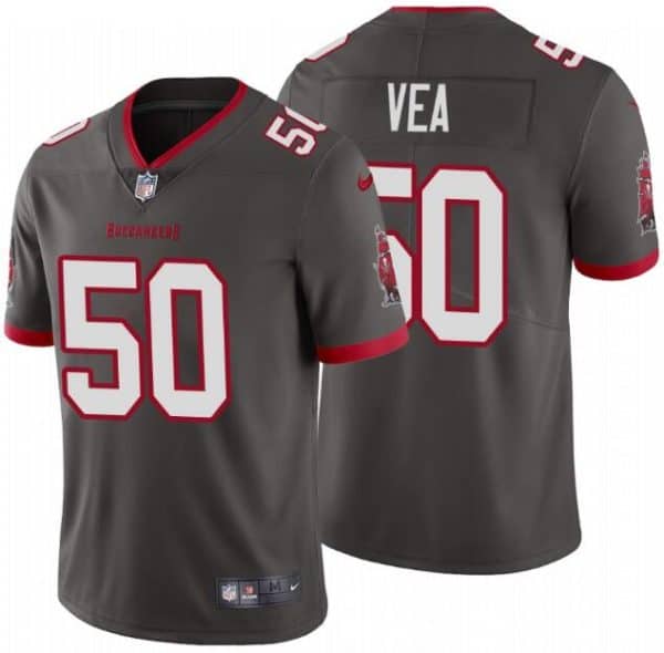 Tampa Bay Buccaneers #50 Vita Vea 2020 Grey Vapor Untouchable Limited Stitched Jersey