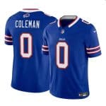 Buffalo Bills #0 Keon Coleman Blue 2024 Draft F.U.S.E. Vapor Untouchable Limited Stitched Jersey
