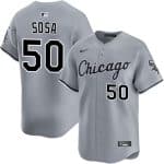 Chicago White Sox #50 Lenyn Sosa Gray 2025 Limited Stitched Jersey