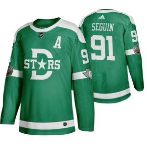 Dallas Stars #91 Tyler Seguin Green Stitched Jersey