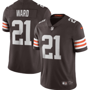 Cleveland Browns #21 Denzel Ward New Brown Vapor Untouchable Limited Stitched Jersey