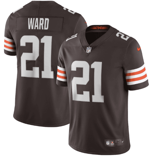 Cleveland Browns #21 Denzel Ward New Brown Vapor Untouchable Limited Stitched Jersey