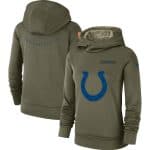 Indianapolis Colts Nike Anthracite Salute To Service Player Performance Hoodie