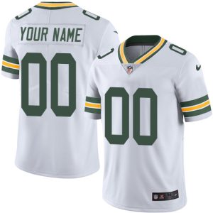 Packers Customized White Vapor Untouchable Limited Stitched Jersey