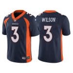 Denver Broncos #3 Russell Wilson Navy Vapor Untouchable Limited Stitched Jersey