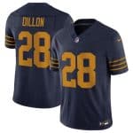 Green Bay Packers #28 A. J. Dillon Navy The 1923 Classic Vapor F.U.S.E. Limited Football Stitched Jersey