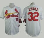 Cardinals #32 Matt Adams White Cool Base Stitched Jersey