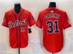 Detroit Tigers #31 Riley Greene Orange With Patch Vapor Premier Limited Stitched Jersey