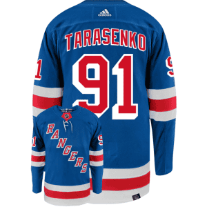 New York Rangers #91 Vladimir Tarasenko Royal Stitched Jersey