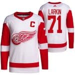 Detroit Red Wings #71 Dylan Larkin White Stitched Jersey