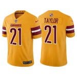 Washington Commanders #21 Sean Taylor Gold Vapor Untouchable Stitched Football Jersey