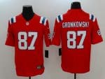 New England Patriots #87 Rob Gronkowski Nike Red Vapor Untouchable Limited Stitched Jersey