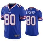 Buffalo Bills #80 Jamison Crowder Blue Vapor Untouchable Limited Stitched Jersey