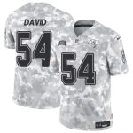 Tampa Bay Buccaneers #54 Lavonte David Arctic Camo 2024 F.U.S.E. Salute To Service Limited Stitched Jersey
