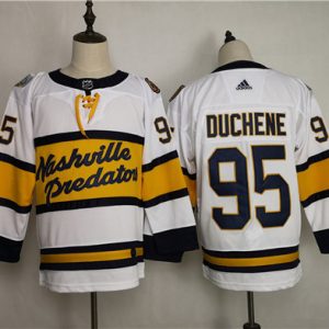 Nashville Predators #95 Matt Duchene White Stitched Adidas Jersey