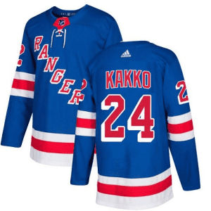 New York Rangers #24 Kaapo Kakko Blue Stitched Jersey