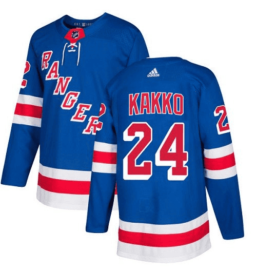 New York Rangers #24 Kaapo Kakko Blue Stitched Jersey