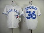 Blue Jays #36 Drew Hutchison White Cool Base Stitched Jersey