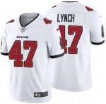 Tampa Bay Buccaneers #47 John Lynch 2020 White Vapor Untouchable Limited Stitched Jersey