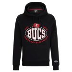 Tampa Bay Buccaneers Black BOSS X Touchback Pullover Hoodie