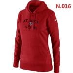 Nike Atlanta Falcons Heart Soul Pullover Hoodie Red