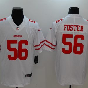 San Francisco 49ers #56 Reuben Foster White Vapor Untouchable Player Limited Jersey