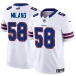 Buffalo Bills #58 Matt Milano White 2024 F.U.S.E. Vapor Untouchable Limited Stitched Jersey