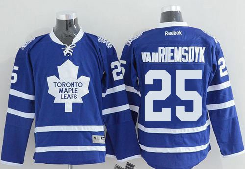 Maple Leafs #25 James Van Riemsdyk Blue Stitched Jersey