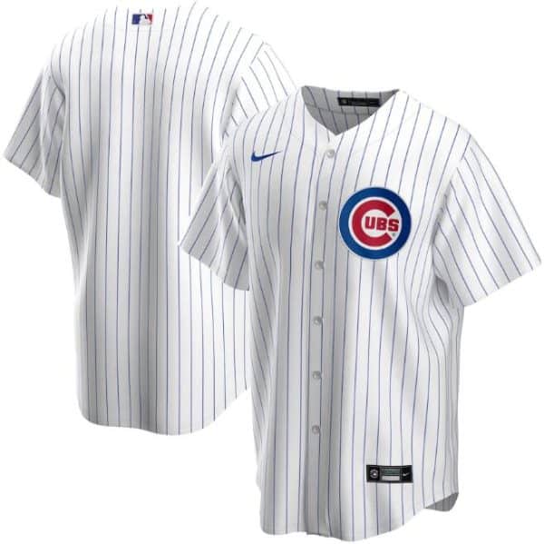 Chicago Cubs White Cool Base Stitched Jersey