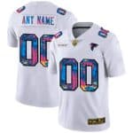 Atlanta Falcons Customized 2020 White Crucial Catch Limited Stitched NFL Jersey