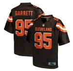 Cleveland Browns Brown #95 Myles Garrett Stitched Jersey